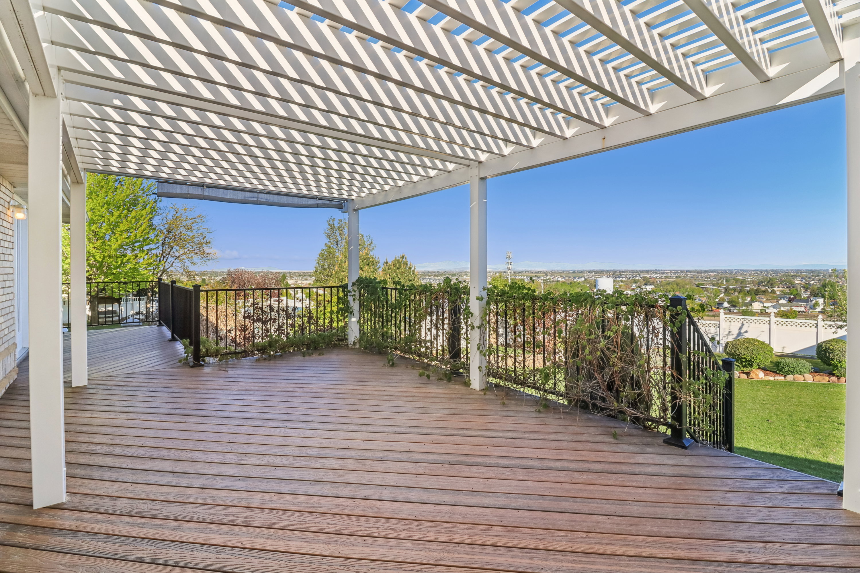 View of deck