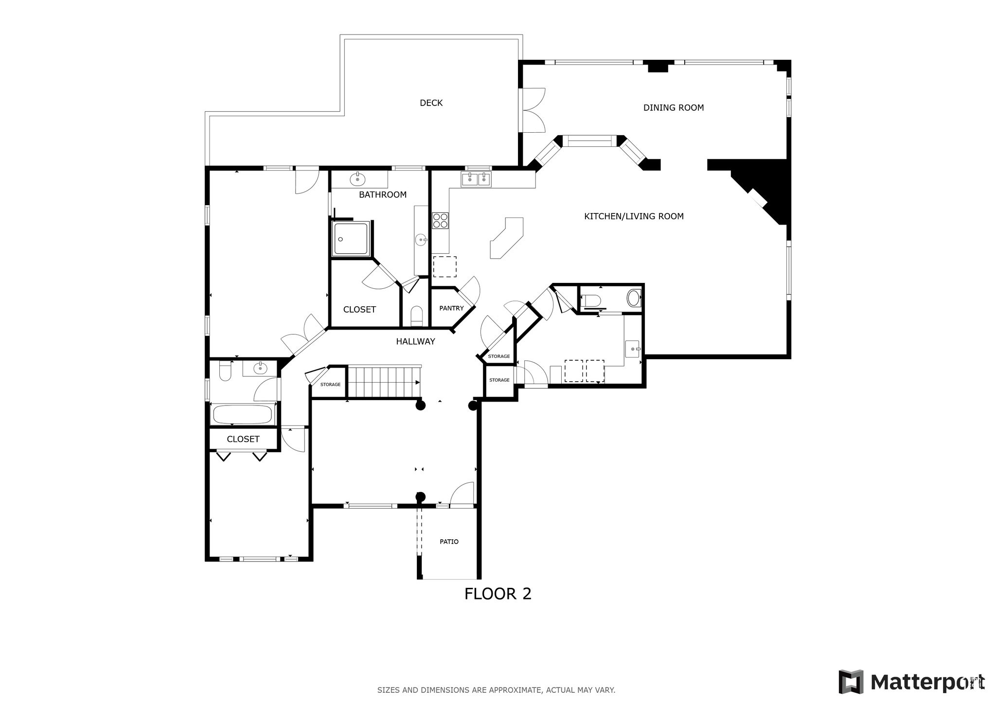 View of room layout