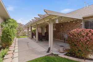 View of patio / terrace featuring outdoor dining space