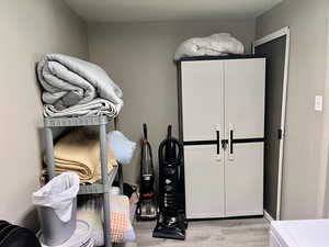 View of storage room