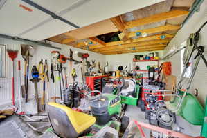 workshop area or storage