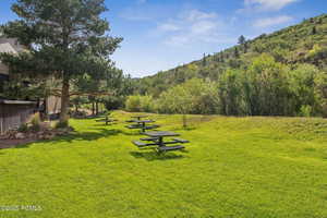 View of property's community featuring a mountain view