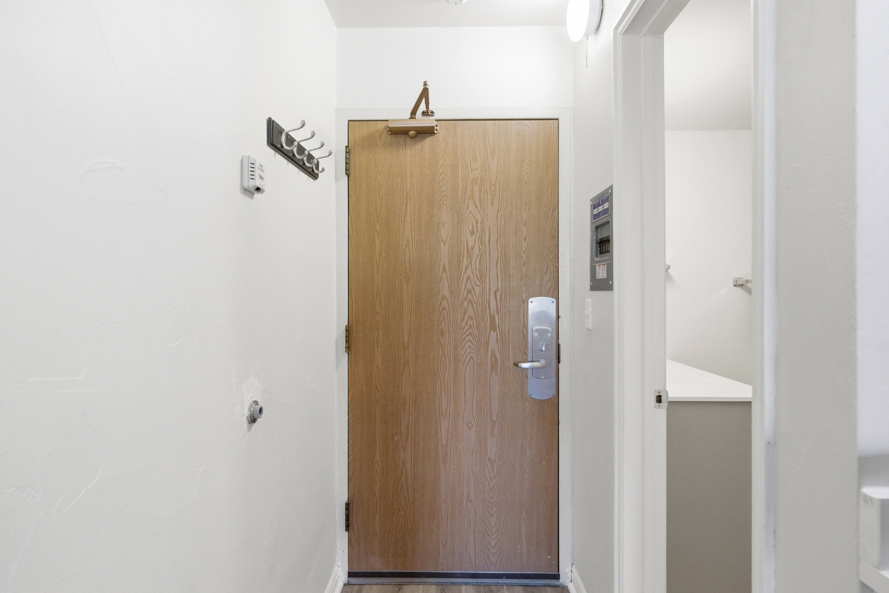 Doorway to property