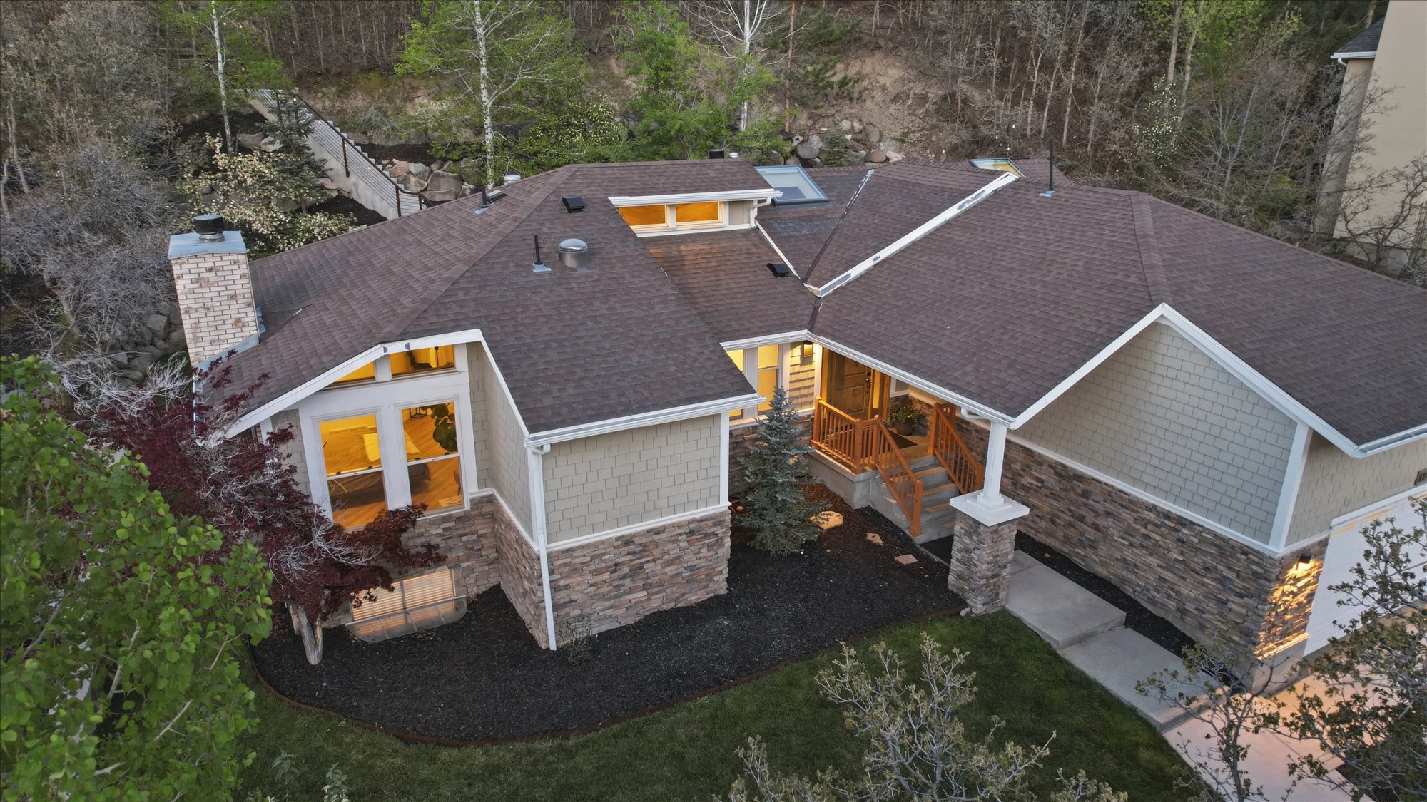 View of subject property