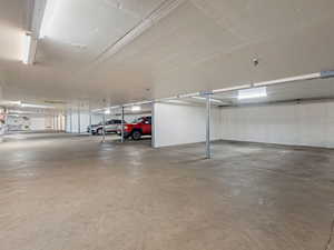 2 Car Parking Space with large Storage Room