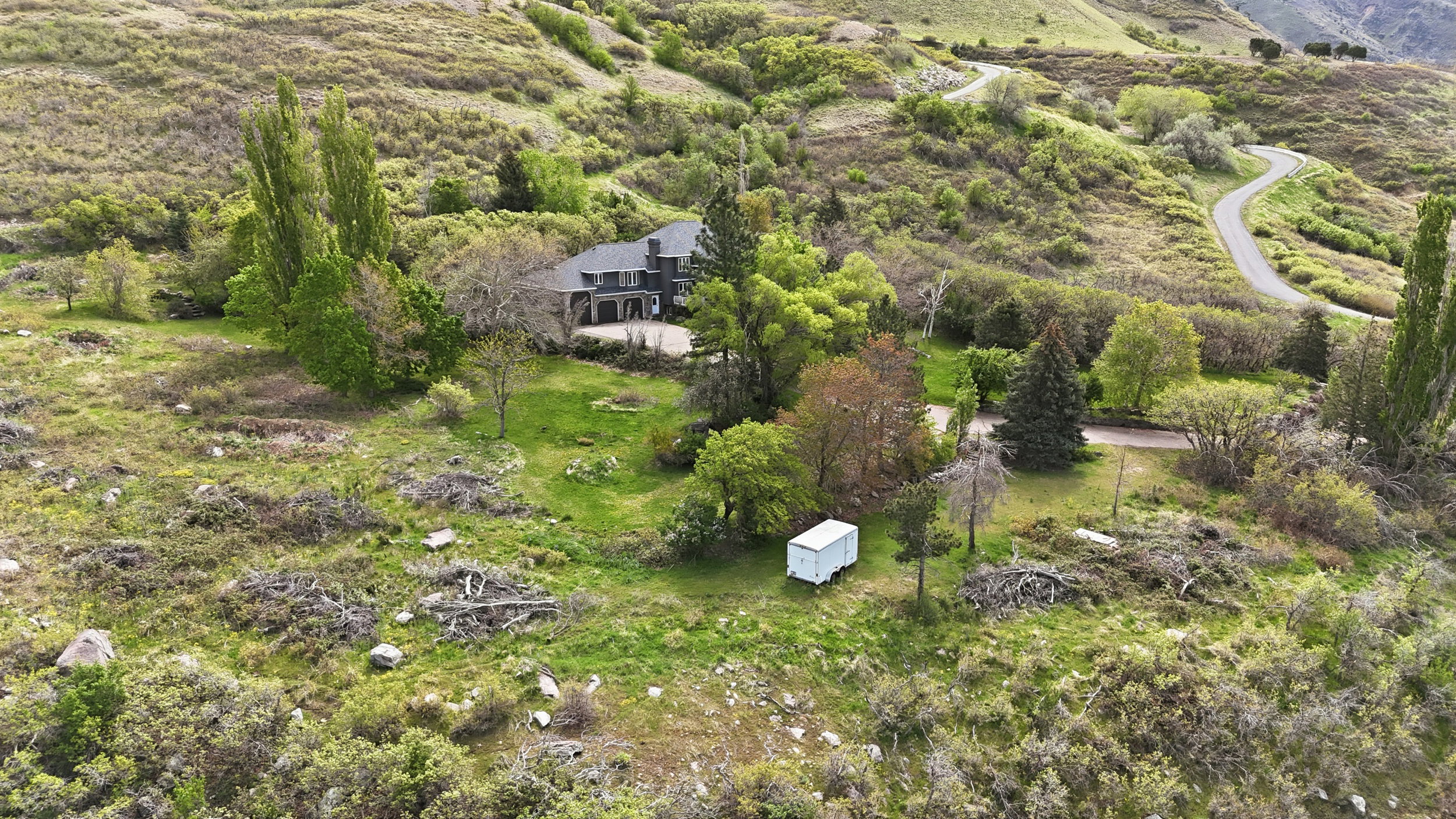View of subject property