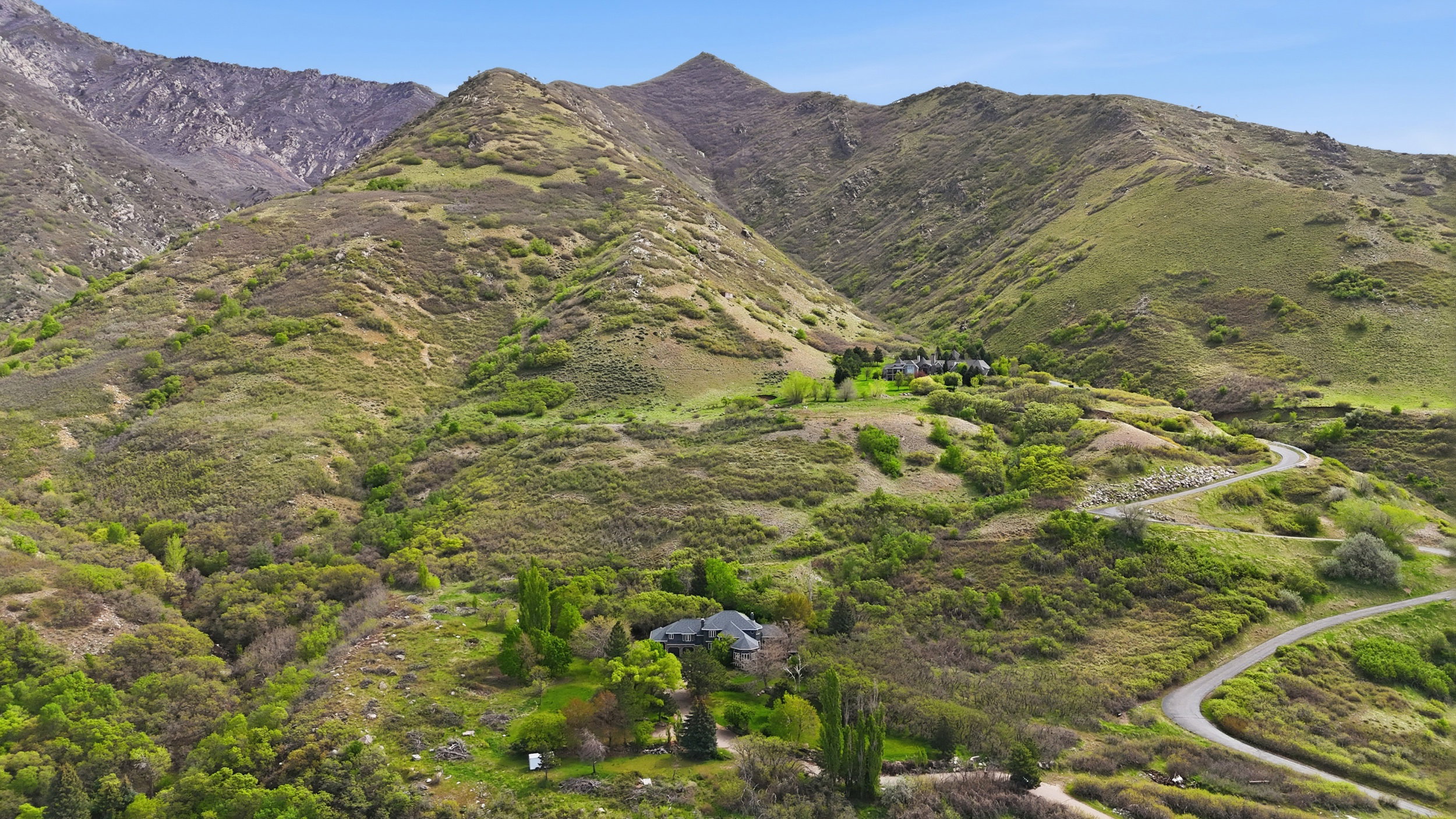 View of property looking east