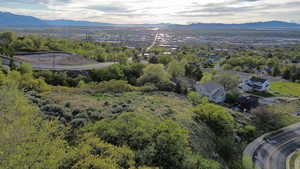 Bird's eye view of mountains