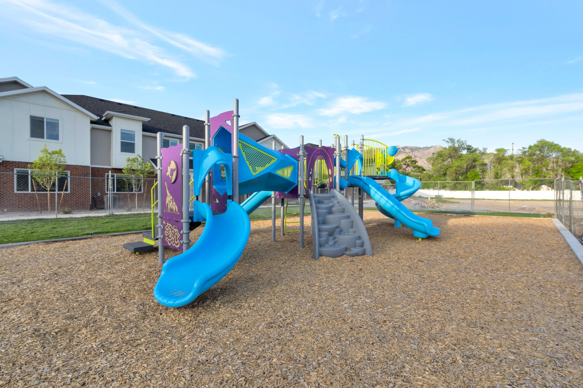 View of communal playground