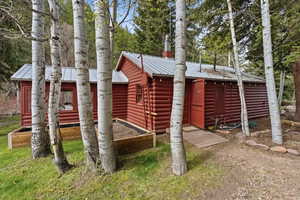 View of outdoor structure