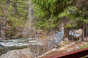 View of undeveloped land featuring a large body of water