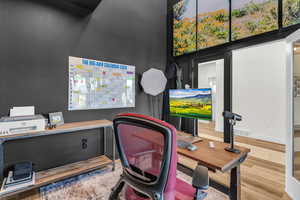 Vaulted Office or Bedroom - Main Level