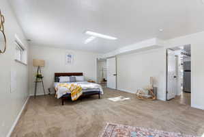 Basement bedroom