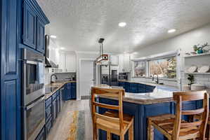 Kitchen facing 2nd stair case