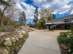 Patio with pergola