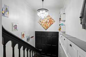 1st stair case at front