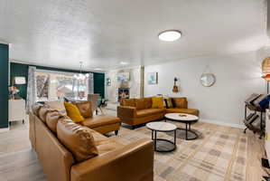 Living room facing formal dining