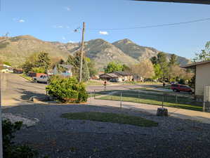 Mountain views from the front door