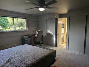 Primary bedroom w/ bathroom access