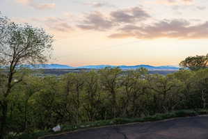 View of mountain background