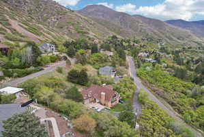 Bird's eye view of mountains