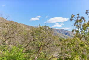 View of mountain background