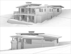 View of a document with a collage of images