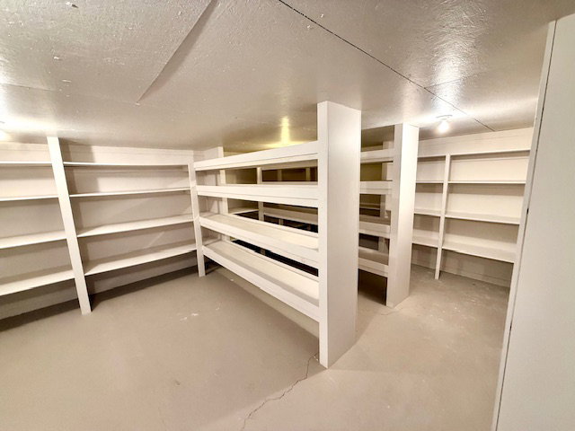 Extra large storage area