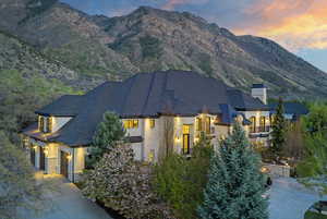 View of mountain backdrop