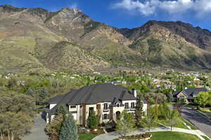 View of mountain backdrop