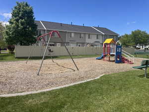 View of community jungle gym