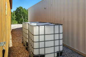 Included extra water storage containers