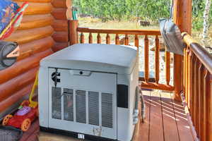 Included backup power generator