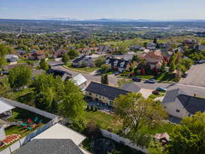Aerial perspective of neighborhood