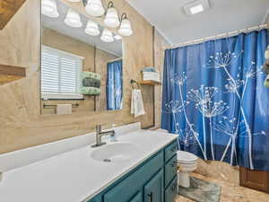 Bathroom in basement