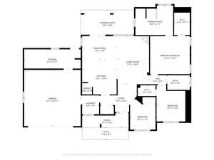 View of floor plan / room layout