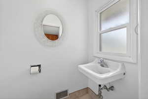 View of bathroom