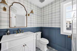 Bonus space 3/4 bathroom