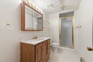 Basement 3/4 Bathroom.