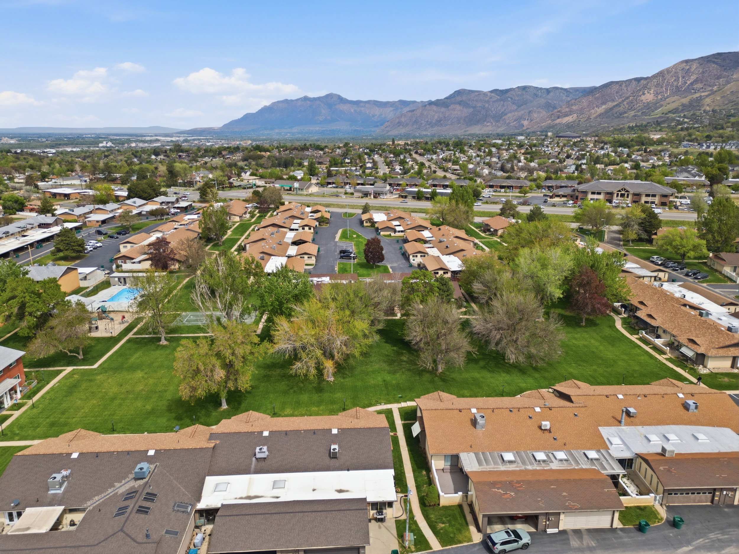 View of property location looking to the North.