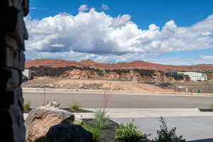 View of mountain backdrop