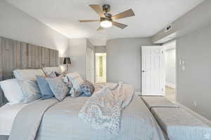 Bedroom on main level