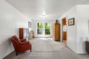 Bonus living room area