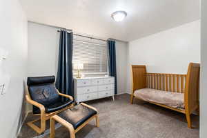 Upstairs bedroom with beautiful views