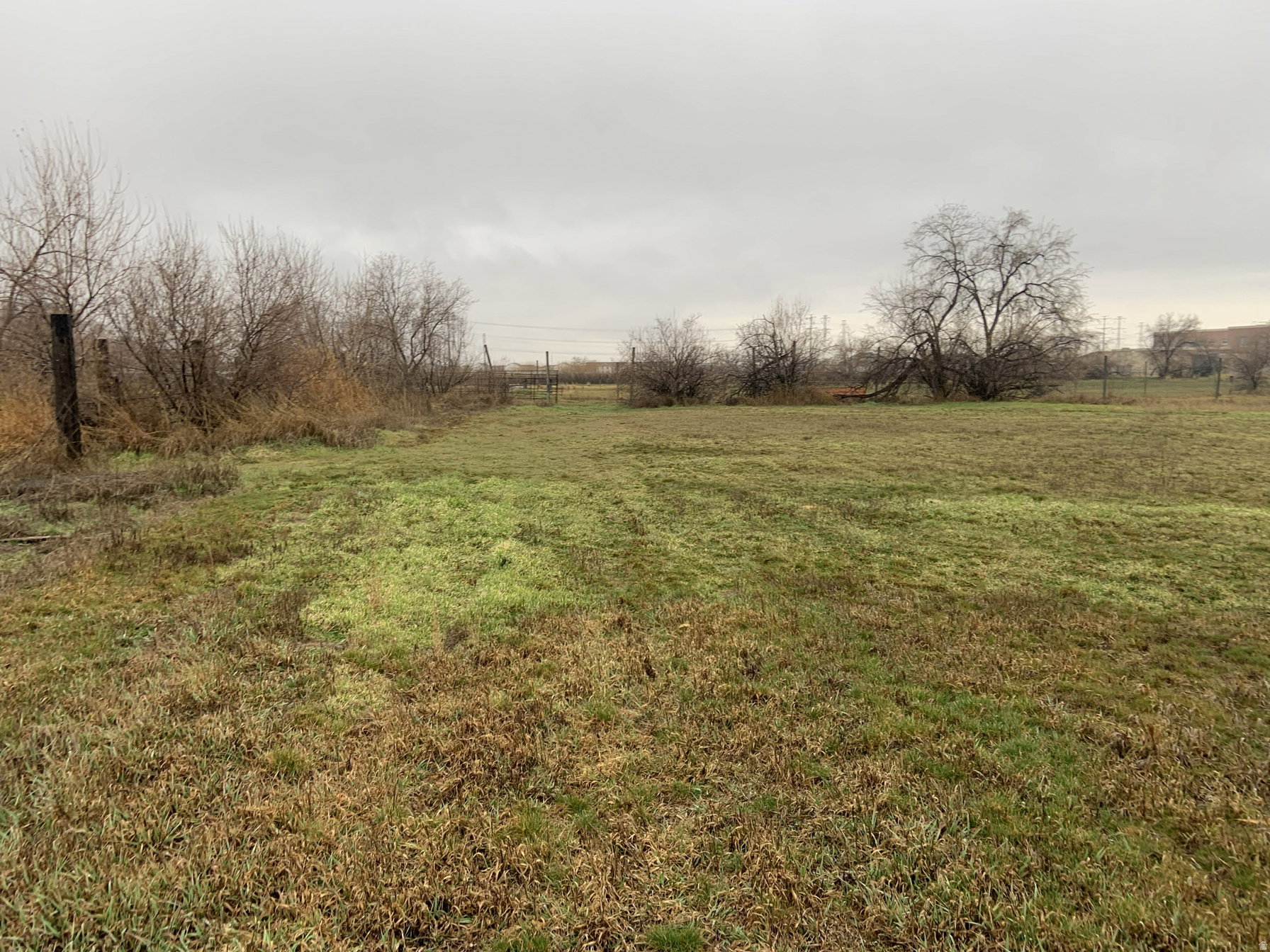 View of grassy yard featuring a view of countryside