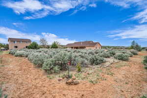 View of yard featuring a rural view