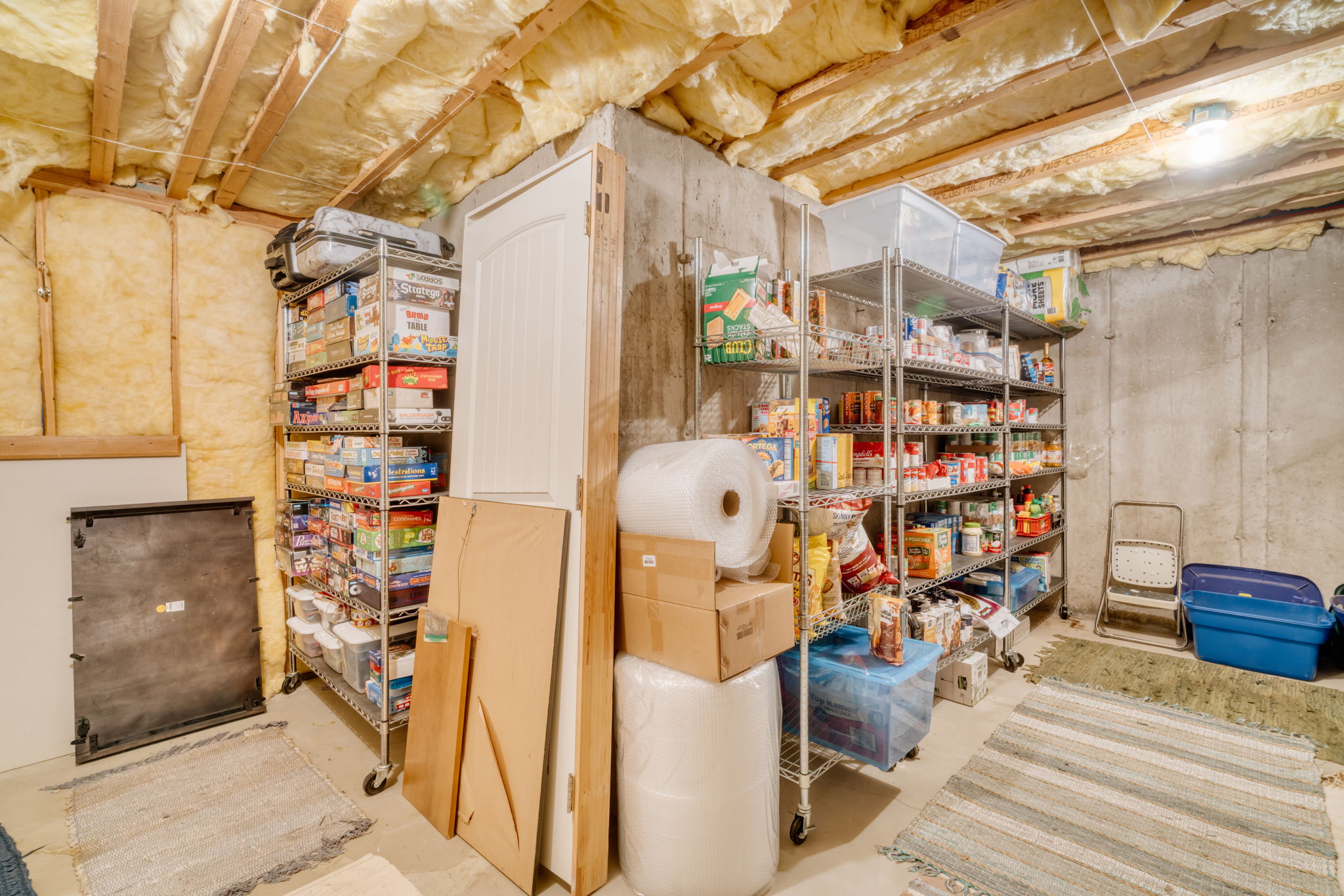 View of storage area