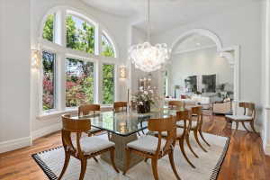 Spacious  formal dining room