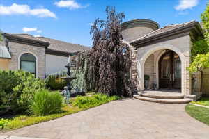 Grand arched entry