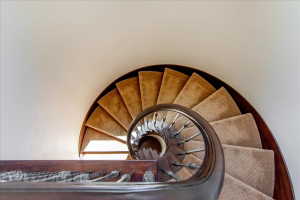 Staircase going to lower-level